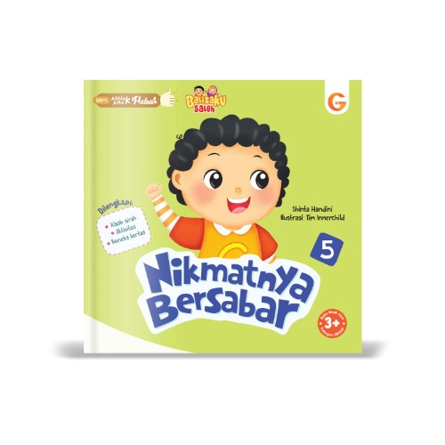 Buku Seri Akhlak Anak Hebat - Nikmatnya Besabar - Gema Insani 100% Original
